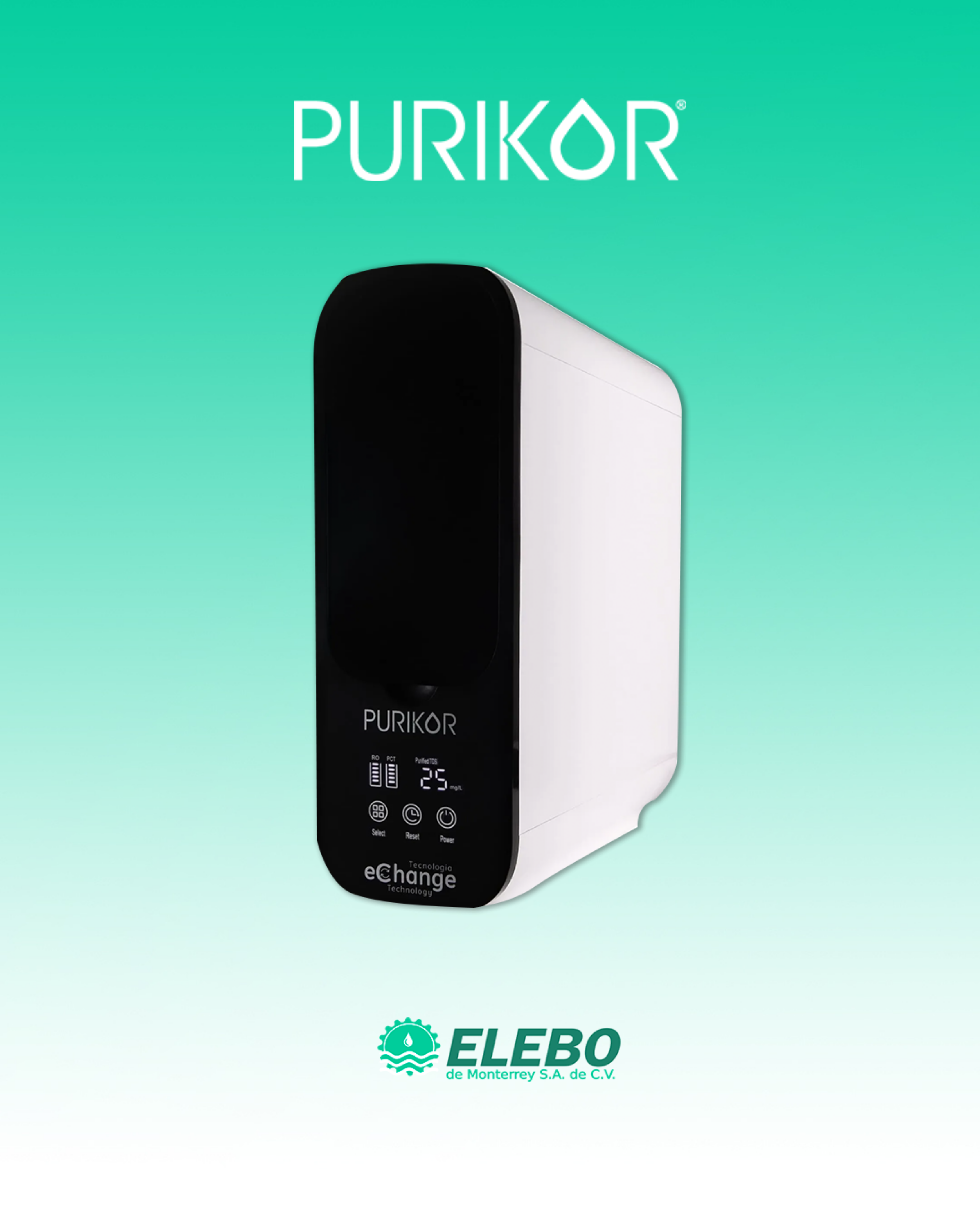 Sistema de Filtración de Agua por Ósmosis Inversa de Alto Flujo PK-EASY-600N - PURIKOR en Monterrey